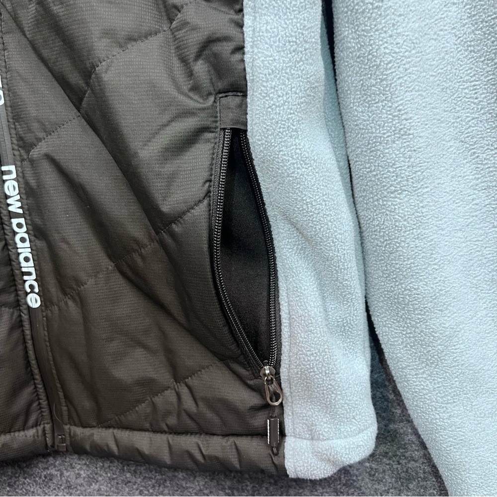 New Balance Men’s Full Zip Fleece Jacket Size M - Picture 5 of 13